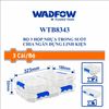 Bộ 3 Hộp nhựa trong suốt chia ngăn đựng linh kiện WADFOW WTB8343