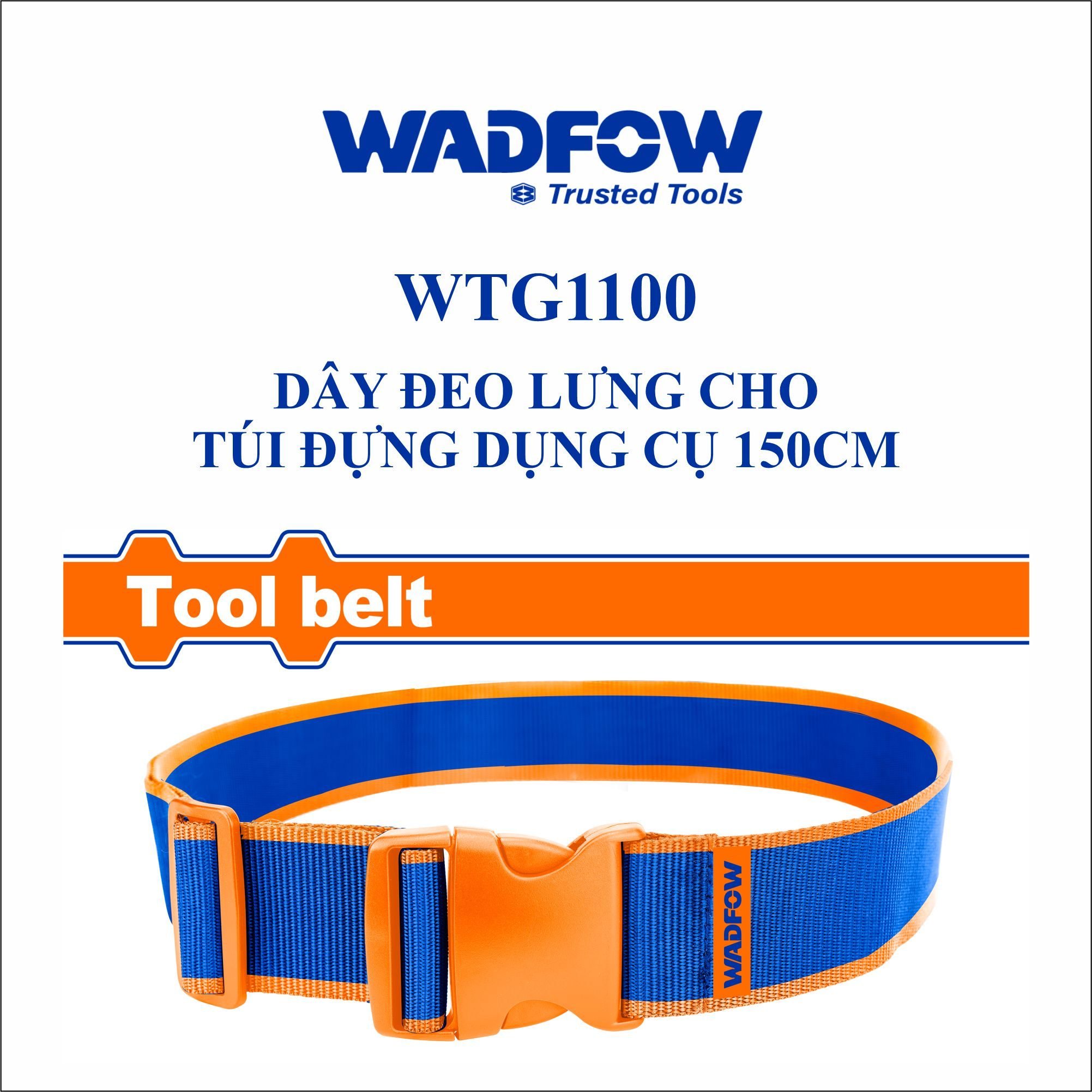  Dây đeo lưng cho túi đựng dụng cụ 150cm WADFOW WTG1100 