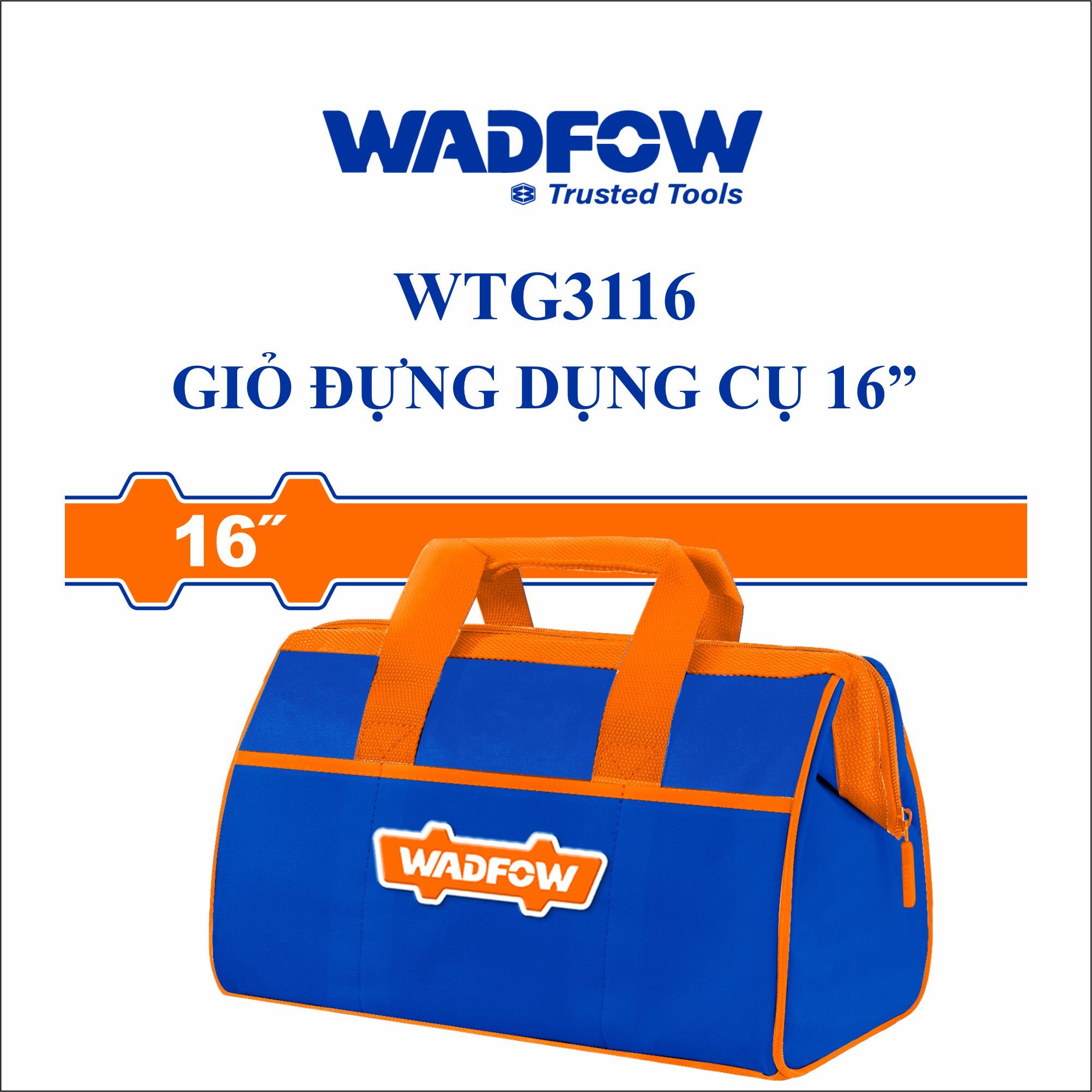  Giỏ đựng dụng cụ 16 Inch WADFOW WTG3116 