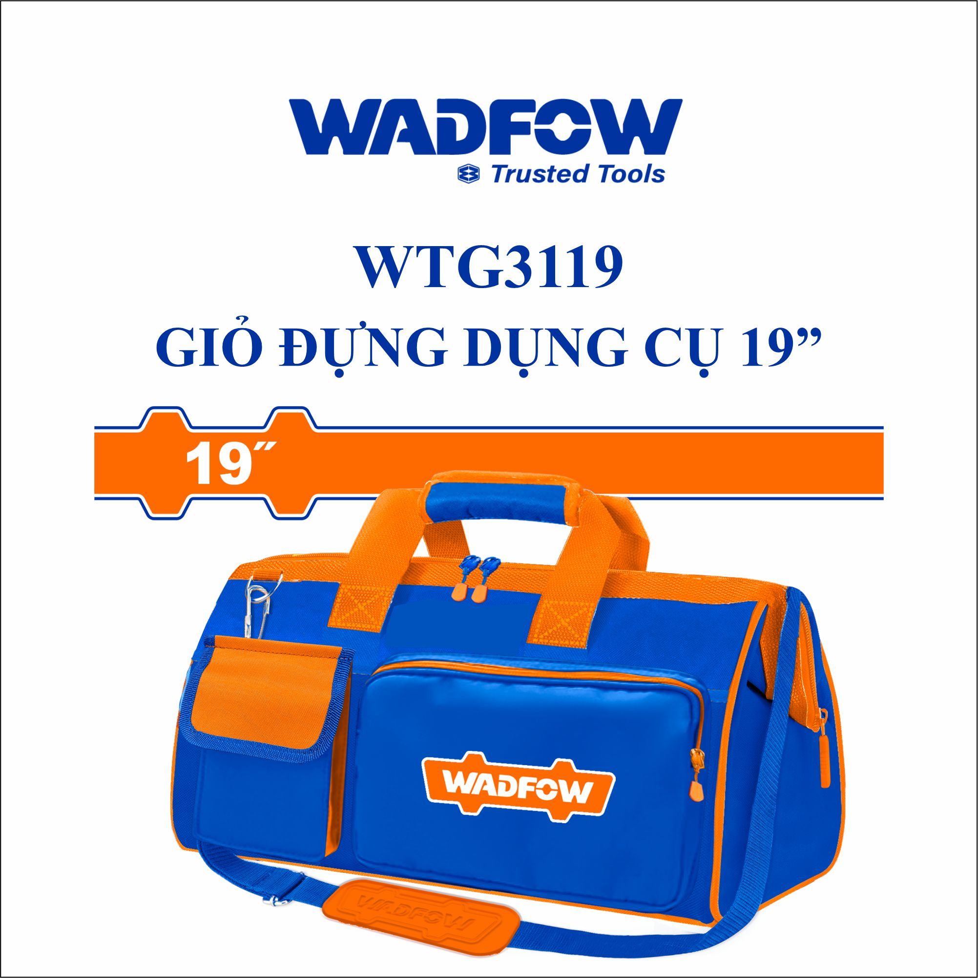  Giỏ đựng dụng cụ 19 Inch WADFOW WTG3119 