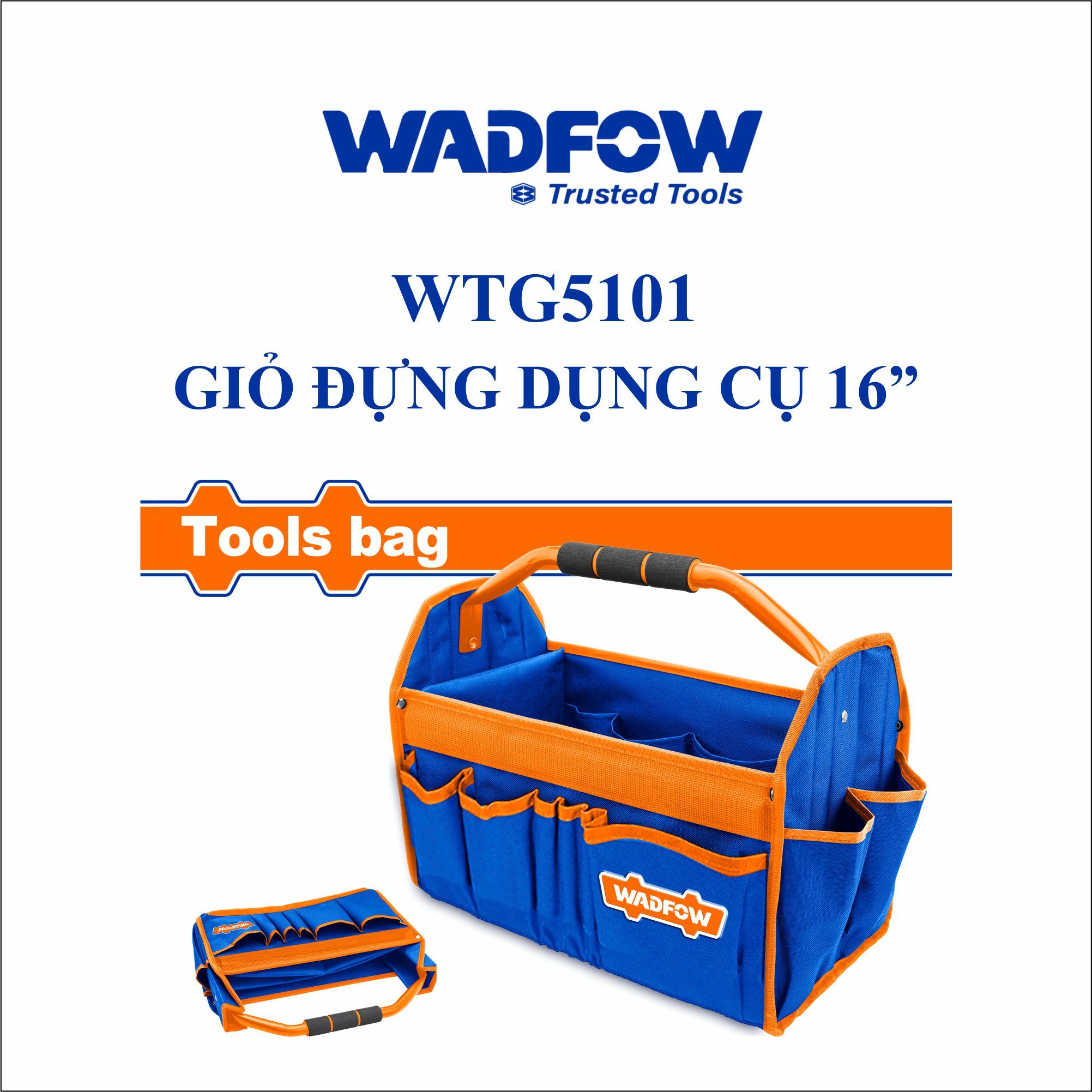  Giỏ đựng dụng cụ 16 Inch WADFOW WTG5101 