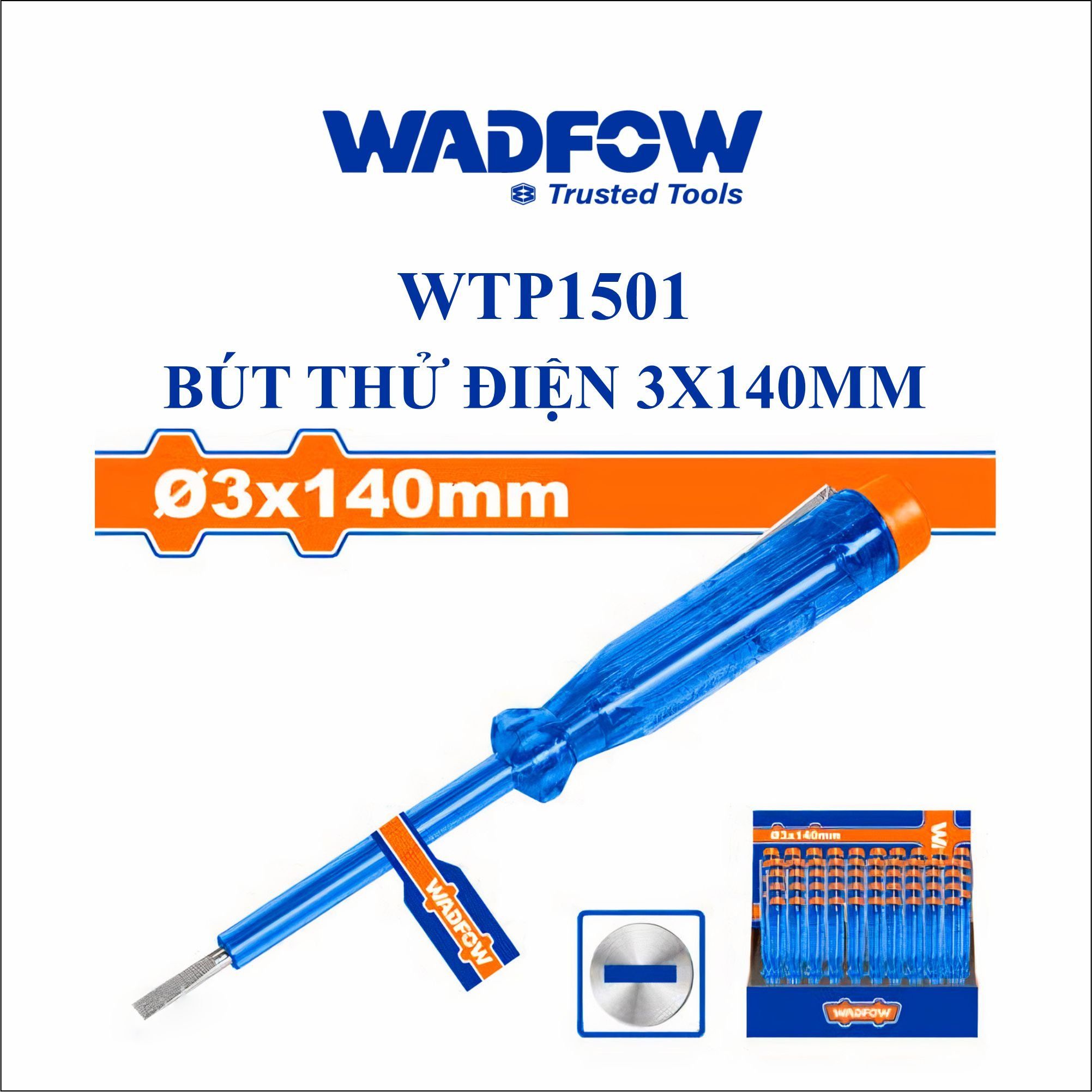  Bút thử điện 3x140mm WADFOW WTP1501 