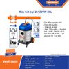 Máy hút bụi 2x1200W-60L WADFOW WVR5A60