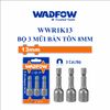 Bộ 3 mũi bắn tôn 13mm WADFOW WWR1K13