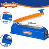 Máy hàn miệng túi 200mm vỏ nhựa WADFOW WXY2002