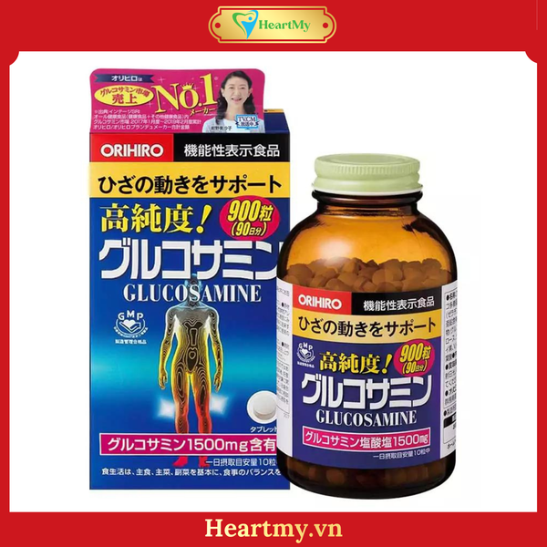 Glucosamine Orihiro 1500mg Hỗ Trợ Xương Khớp Hiệu Quả Hộp 360