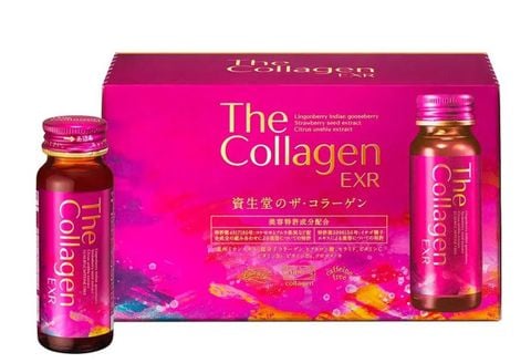 Nước Uống Collagen Shiseido EXR |  Hộp 10  Lọ x 50ml