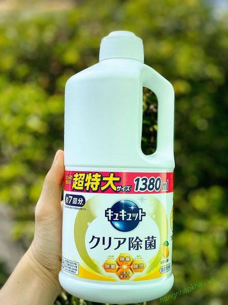 Nước rửa chén Kao 1380 ml hương chanhNước rửa chén Kao 1380 ml hương chanh  – Heartmy