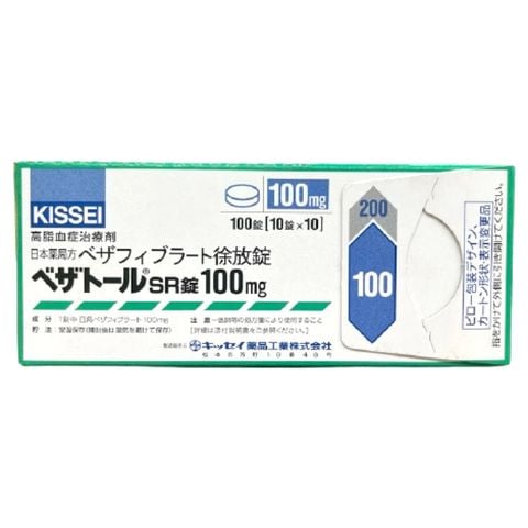 Rối loạn lipid máu KISSEI 100mg Nhật Bản