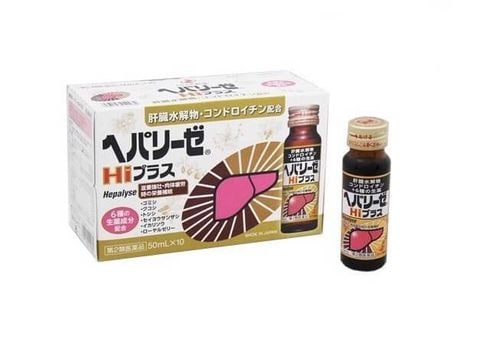 Nước uống giải độc Gan HEPALYSE Nhật Bản - 10 chai