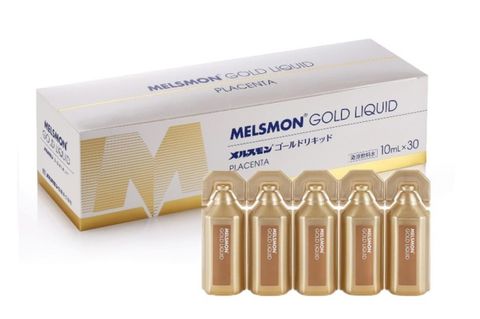 Nước uống Nhau thai Ngựa MELSMON Gold Liquid - 30 ống