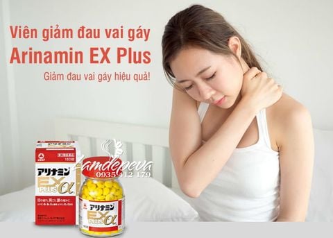 Arinamin EX Plus  Giảm Đau Lưng, Cứng Cổ, Tê Tay Chân, Mỏi Mắt 120 viên