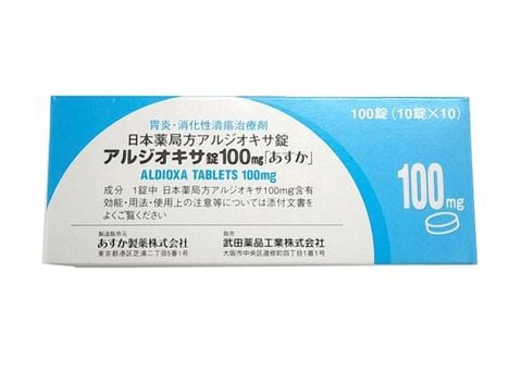 Viên uống điều trị viêm loét dạ dày Aldioxa Nhật Bản - 100 viên