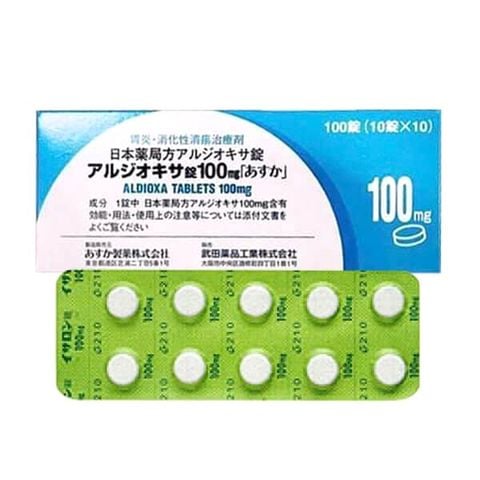 Viên uống điều trị viêm loét dạ dày Aldioxa Nhật Bản - 100 viên