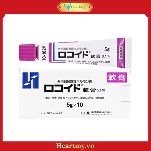 Kem Bôi Vết Đốt Côn Trùng Rokoito Locoid Ointment 0.1% Nhật Bản | Tuýp 5gr