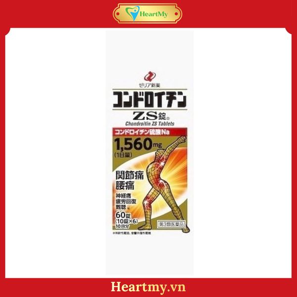 Bổ Xương Khớp ZS Chondroitin Cao Cấp Nhật Bản Gói 60 ViênBổ Xương