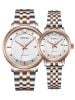 ĐỒNG HỒ TOPHILL TA032G.S7238 + TA032L.S7238 Nam+Nữ dây Thép 316L máy Automatic  kính Sapphire 5ATM