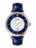  ĐỒNG HỒ TOPHILL TE062L.ML3387 Nữ Máy quartz(pin) Dây da Kính sapphire 3ATM 