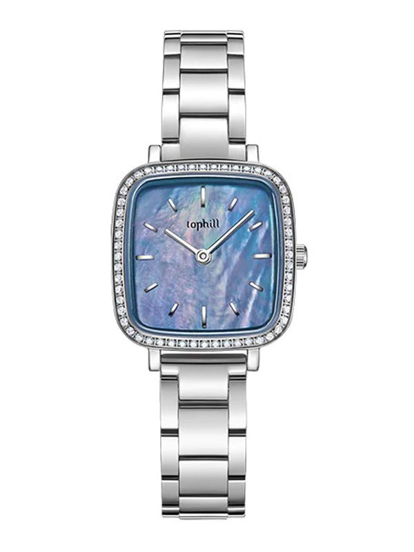 ĐỒNG HỒ TOPHILL TH006L.M1352 Nữ máy quartz kính sapphire size 26x32mm 3ATM