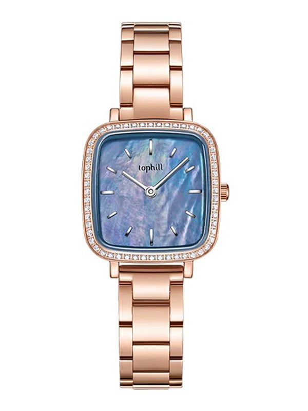 ĐỒNG HỒ TOPHILL TH006L.M3252 Nữ máy quartz kính sapphire size 26x32mm 3ATM