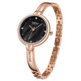  ĐỒNG HỒ TOPHILL TS012L.S3137 Nữ dây thép 316L máy Quartz kính Sapphire Size 27mm 3ATM 