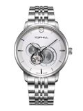  ĐỒNG HỒ TOPHILL TW066G.S1258 Nam dây thép 316L máy Automatic kính Sapphire Size 43mm 5ATM 