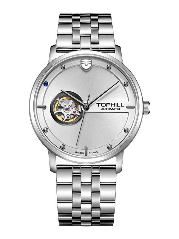 ĐỒNG HỒ TOPHILL TW068G.S1238 Nam máy automatic kính sapphire size 38mm 5ATM