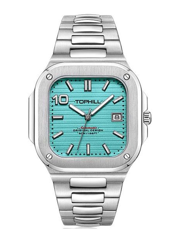 ĐỒNG HỒ TOPHILL TW089G.S1B08 Nam máy automatic kính sapphire size 37,5x39mm 5ATM