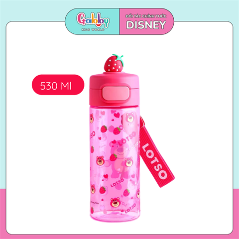 Bình Nước Nút Bấm Disney 530ML