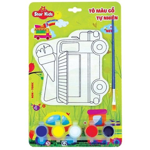 Tô Màu Gỗ Tự Nhiên