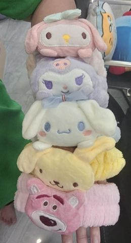BĂNG ĐÔ RỬA MẶT BÔNG SANRIO