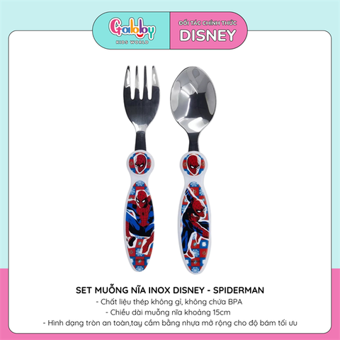 SET MUỖNG NĨA INOX DISNEY