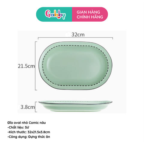 DĨA OVAL COMIC