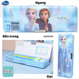 Hộp Bút Nam Châm 2 Ngăn Có Gọt Chì Disney