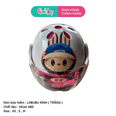 Nón Bảo Hiểm M1 Labubu Có Kính