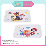 Khay Ăn Melamine Paw Patrol 3 Ngăn Chữ Nhật Thẳng