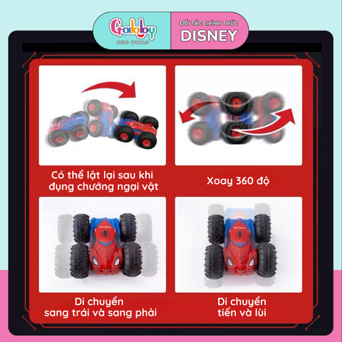 XE ĐIỀU KHIỂN TỪ XA SPIDERMAN