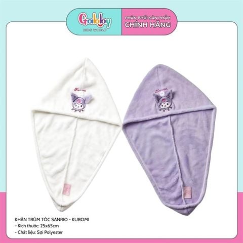 KHĂN TRÙM TÓC SANRIO 25*65CM