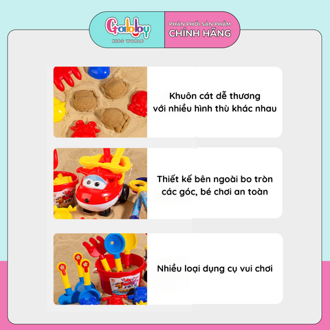 BỘ ĐỒ CHƠI CÁT