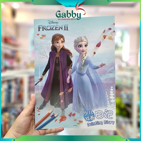 Tập Vẽ & Luyện Chữ Disney A4 (18 trang)