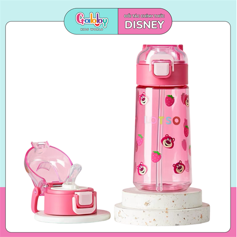 BÌNH NƯỚC DISNEY CÓ ỐNG HÚT 470ML