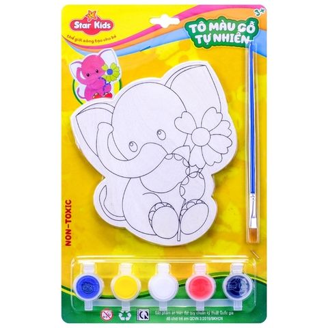 Tô Màu Gỗ Tự Nhiên