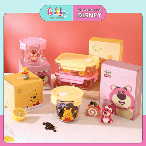 HỘP CƠM THỦY TINH DISNEY 3 NGĂN