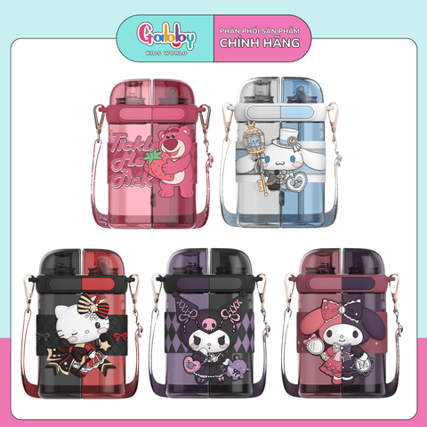 BÌNH NƯỚC DISNEY 2 NGĂN 640ML