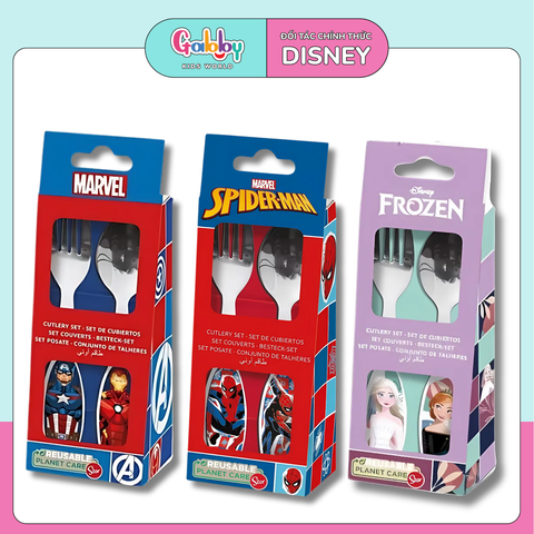 SET MUỖNG NĨA INOX DISNEY