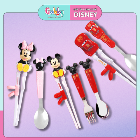 Bộ Muỗng Đũa Nĩa & Hộp DISNEY