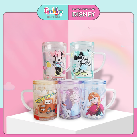 Ly Nuớc DISNEY 2 Lớp Thẳng