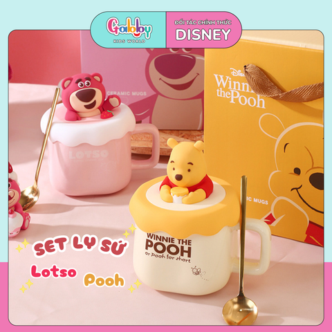 LY SỨ CÓ NẮP 3D DISNEY
