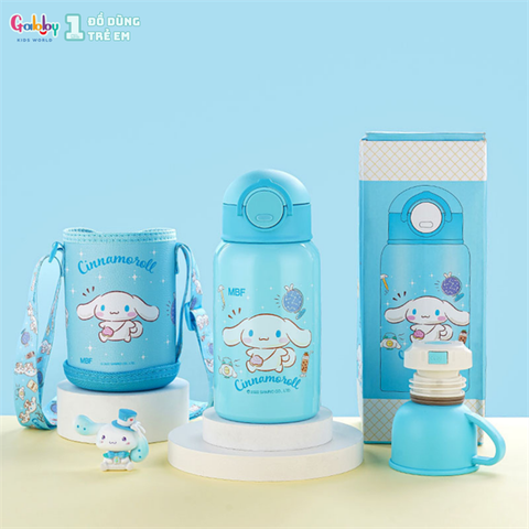 BÌNH NƯỚC SANRIO GIỮ NHIỆT THAY NẮP 500ML