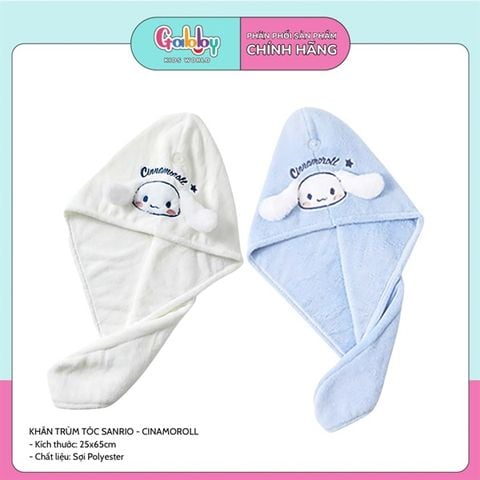 KHĂN TRÙM TÓC SANRIO 25*65CM